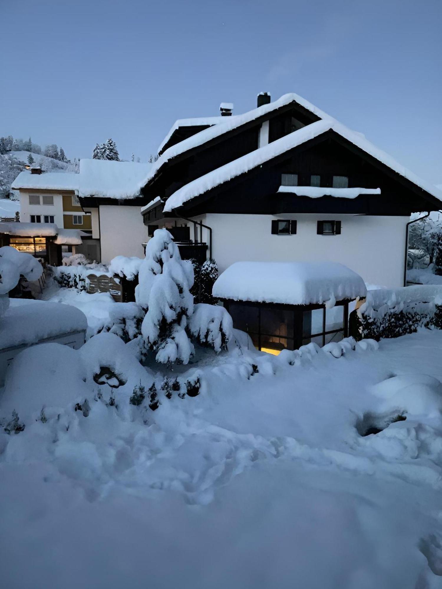 Kuh'Les Hideaway Steibis 3-Zimmer Ferienwohnung 55 M² Oberstaufen Dış mekan fotoğraf