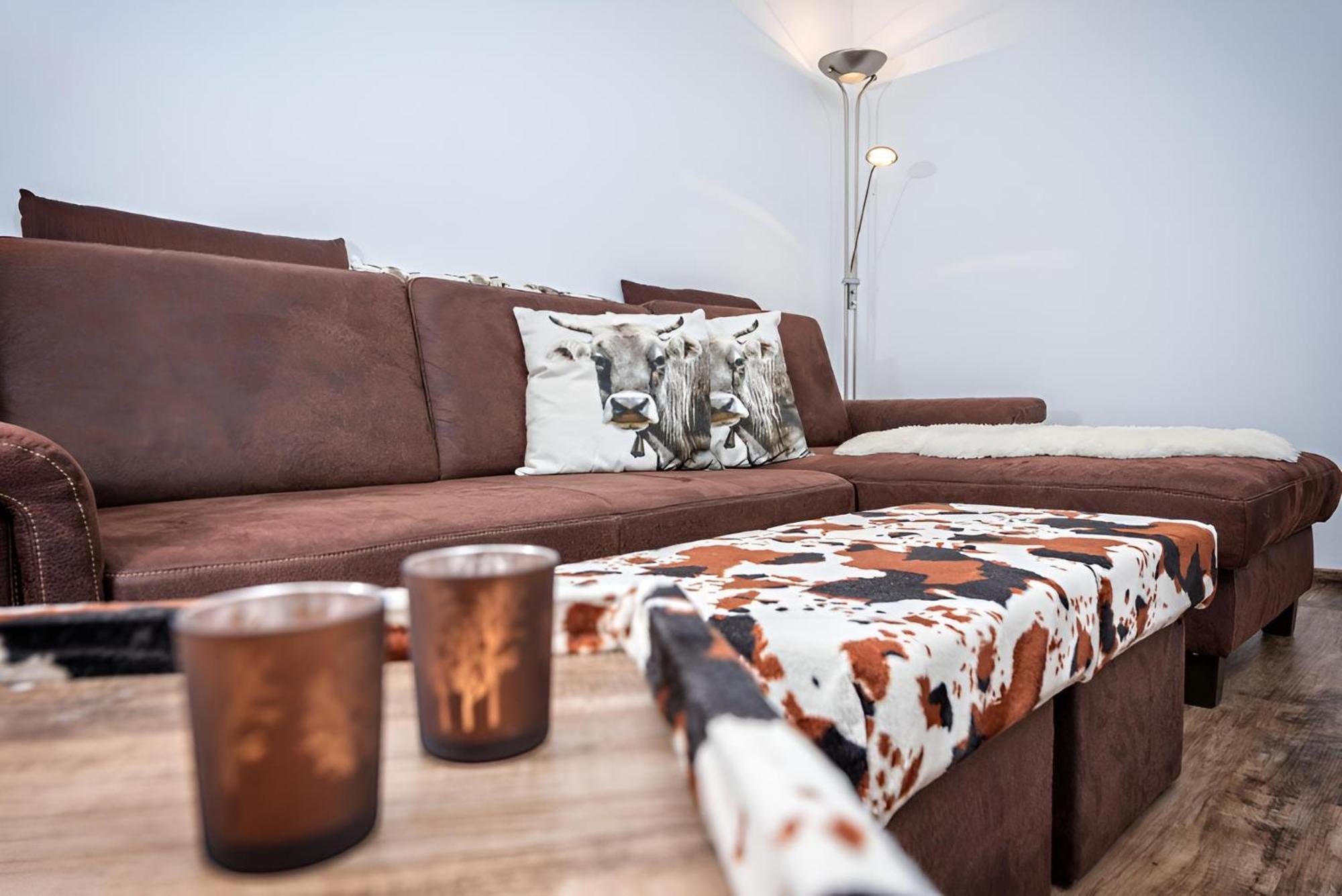 Kuh'Les Hideaway Steibis 3-Zimmer Ferienwohnung 55 M² Oberstaufen Dış mekan fotoğraf